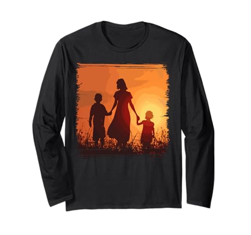 Muttertag Familie Liebe Frauen Langarmshirt von Mom Awesome Present Tee Design Idea