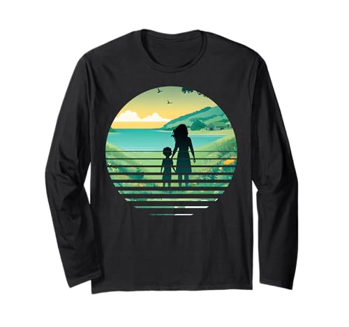 Muttertag Familie Liebe Frauen Langarmshirt von Mom Awesome Present Tee Design Idea