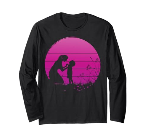 Muttertag Familie Liebe Frauen Langarmshirt von Mom Awesome Present Tee Design Idea