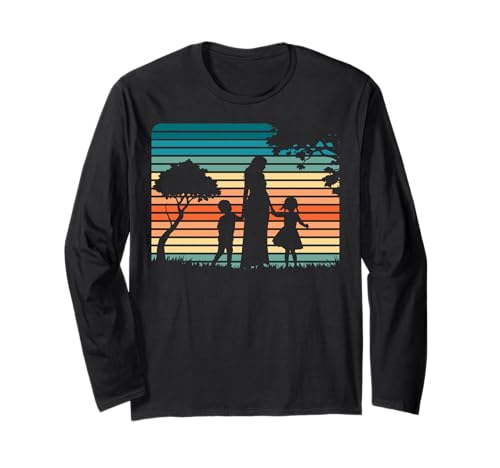 Muttertag Familie Liebe Frauen Langarmshirt von Mom Awesome Present Tee Design Idea