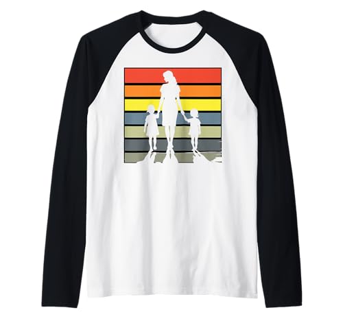Muttertag Familie Liebe Frauen Raglan von Mom Awesome Present Tee Design Idea