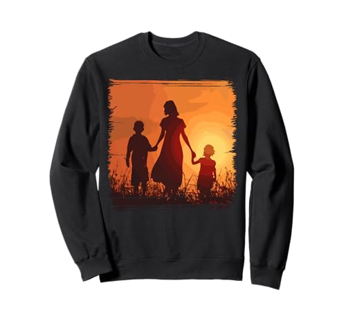 Muttertag Familie Liebe Frauen Sweatshirt von Mom Awesome Present Tee Design Idea