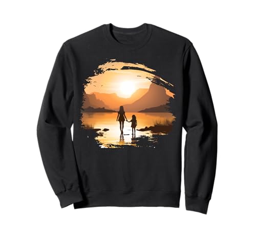 Muttertag Familie Liebe Frauen Sweatshirt Muttertag Familie Liebe Frauen Sweatshirt von Mom Awesome Present Tee Design Idea