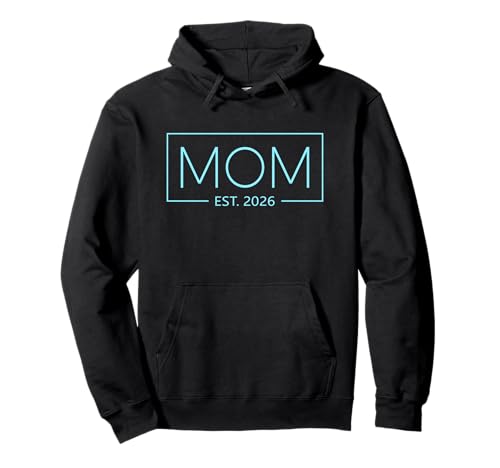 Boy Mom Est. 2026 Mother 2026 Boy Mom 2026 Pullover Hoodie von Mom Dad 2026 Gifts Mom Dad Established 2026
