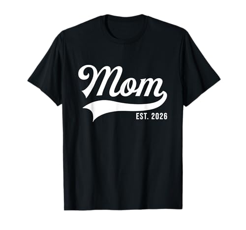 Mom Est. 2026 New Mom 2026 Expect Baby 2026 Muttertag T-Shirt Mom Est. 2026 New Mom 2026 Expect Baby 2026 Muttertag T-Shirt von Mom Est 2026 Mothers Day Mom Apparel