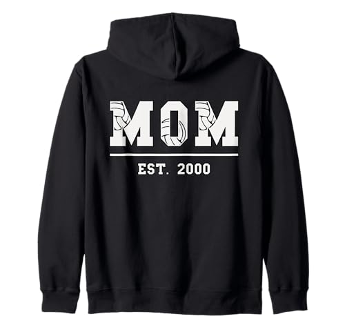 Volleyball Mama Est 2000 Muttertag Mutter Geburtstag Vintage Kapuzenjacke Volleyball Mama Est 2000 Muttertag Mutter Geburtstag Vintage Kapuzenjacke von Mom Est. 2000 Volleyball Mother's Day Sports