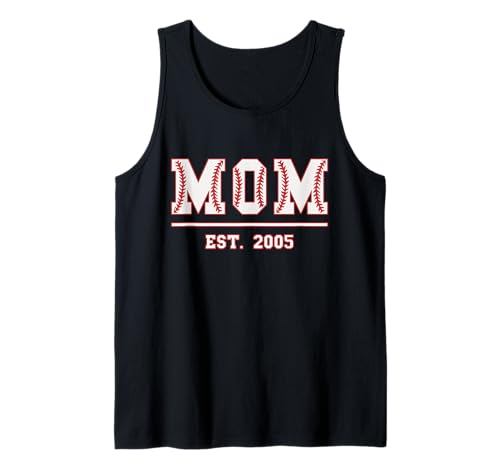 Baseball Mama Est. 2005 Muttertag Mutter Geburtstag Vintage Tank Top Baseball Mama Est. 2005 Muttertag Mutter Geburtstag Vintage Tank Top von Mom Est. 2005 Baseball Softball Mother's Day Retro