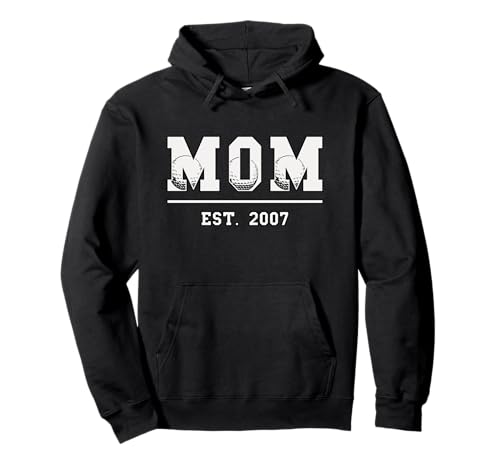 Golf Mama Est 2007 Muttertag Mutter Geburtstag Vintage Pullover Hoodie von Mom Est. 2007 Golf Mother's Day Sports
