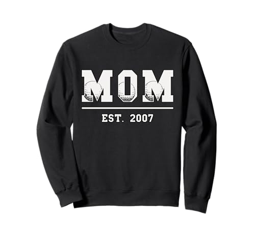 Golf Mama Est 2007 Muttertag Mutter Geburtstag Vintage Sweatshirt von Mom Est. 2007 Golf Mother's Day Sports