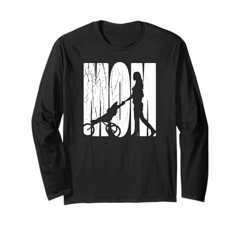Mama - Lustiger Muttertag Langarmshirt von Mom Funny