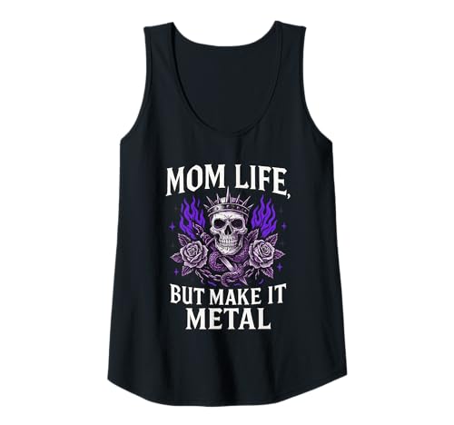 Damen Mom Life But Make It Totenkopf-Design Tank Top Damen Mom Life But Make It Totenkopf-Design Tank Top von Mom Life Designs