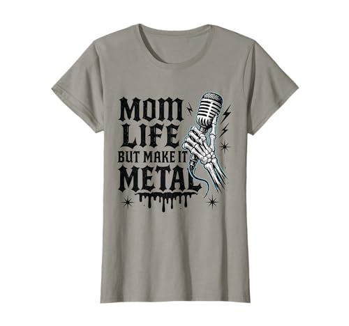 Damen Mom Life But Make It Rock Music Grafik T-Shirt Damen Mom Life But Make It Rock Music Grafik T-Shirt von Mom Life Rock Music Apparel