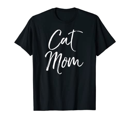 Cute Cat Mother's Day Gift for Women Kitten Mama Cat Mom T-Shirt von Mom Shirts Mother's Day Gifts Design Studio