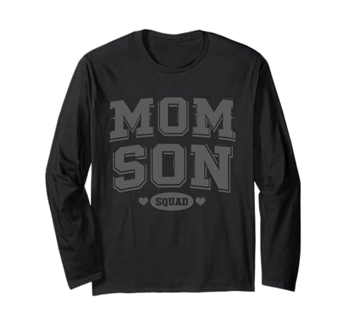 Mama Sohn Squad Mutter Tag Matching Mutter Söhne Mutter Sohn Langarmshirt Mama Sohn Squad Mutter Tag Matching Mutter Söhne Mutter Sohn Langarmshirt von Mom Söhne Muttertags Matching