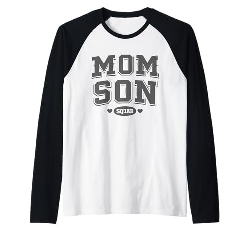 Mama Sohn Squad Mutter Tag Matching Mutter Söhne Mutter Sohn Raglan Mama Sohn Squad Mutter Tag Matching Mutter Söhne Mutter Sohn Raglan von Mom Söhne Muttertags Matching