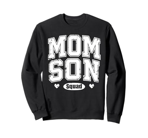 Mama Sohn Squad Mutter Tag Matching Mutter Söhne Mutter Sohn Sweatshirt von Mom Söhne Muttertags Matching