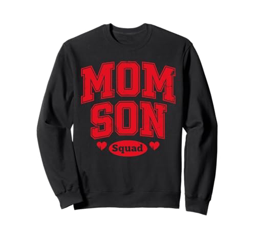 Mama Sohn Squad Mutter Tag Matching Mutter Söhne Mutter Sohn Sweatshirt von Mom Söhne Muttertags Matching