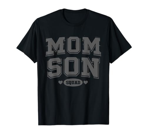 Mama Sohn Squad Mutter Tag Matching Mutter Söhne Mutter Sohn T-Shirt von Mom Söhne Muttertags Matching