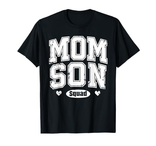 Mama Sohn Squad Mutter Tag Matching Mutter Söhne Mutter Sohn T-Shirt von Mom Söhne Muttertags Matching