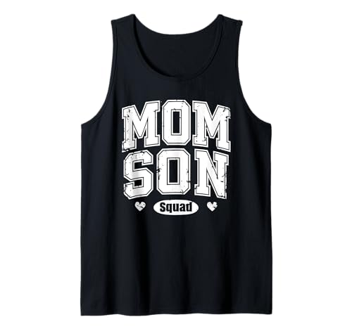 Mama Sohn Squad Mutter Tag Matching Mutter Söhne Mutter Sohn Tank Top von Mom Söhne Muttertags Matching