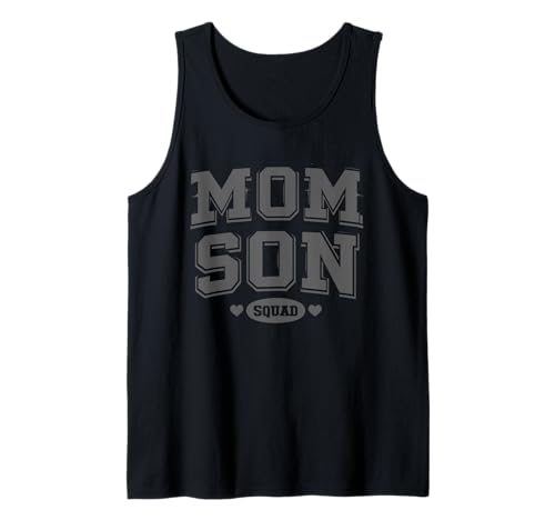 Mama Sohn Squad Mutter Tag Matching Mutter Söhne Mutter Sohn Tank Top von Mom Söhne Muttertags Matching