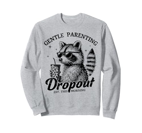 Lustiger Muttertag Mama Retro Waschbär Gentle Parenting Mom Sweatshirt Lustiger Muttertag Mama Retro Waschbär Gentle Parenting Mom Sweatshirt von Mom Tees NYC
