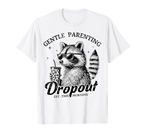 Lustiger Muttertag Mama Retro Waschbär Gentle Parenting Mom T-Shirt Lustiger Muttertag Mama Retro Waschbär Gentle Parenting Mom T-Shirt von Mom Tees NYC