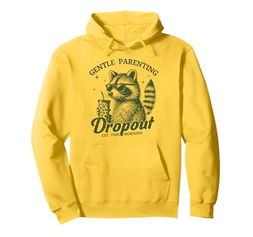 Lustiger Waschbär Muttertag Mama Retro Gentle Parenting Mom Pullover Hoodie Lustiger Waschbär Muttertag Mama Retro Gentle Parenting Mom Pullover Hoodie von Mom Tees NYC