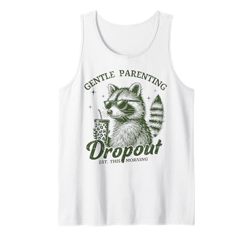 Lustiger Waschbär Muttertag Mama Retro Gentle Parenting Mom Tank Top Lustiger Waschbär Muttertag Mama Retro Gentle Parenting Mom Tank Top von Mom Tees NYC