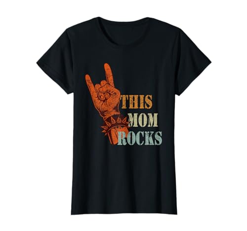 This Mom Rocks - Rock and Roll beste Mama Muttertag T-Shirt This Mom Rocks - Rock and Roll beste Mama Muttertag T-Shirt von Mom's Outfit