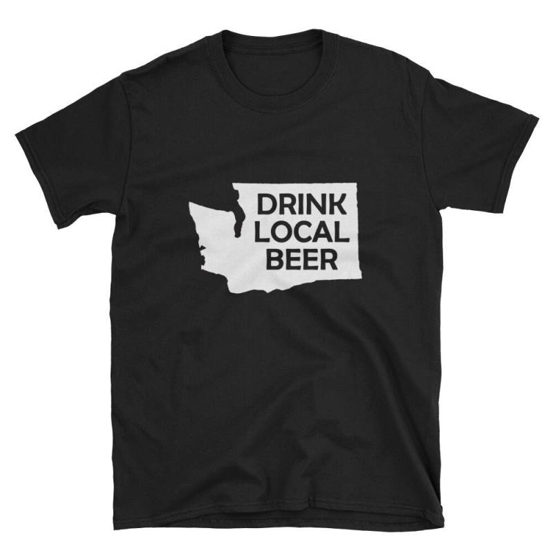 Trinken Sie Lokale Bier Washington Shirt/Geschenk Craft Brew Home Life Lover Lustige Staatsbrauerei Pub Crawl Micro Road Trip Urlaub Cheers Ipa Bar von MomJeansShirtCo