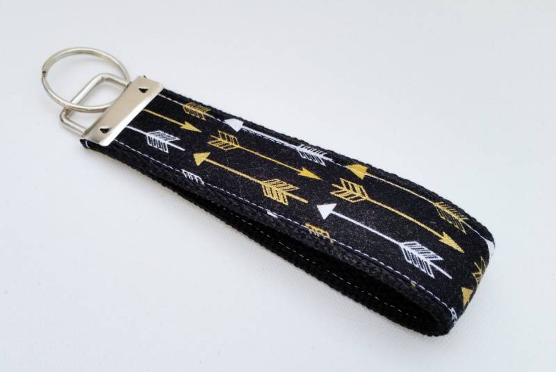 Schlüsselanhänger - Pfeile in Metallic Gold, Weiss Und Schwarz Schlüsselanhänger - Pfeile in Metallic Gold, Weiss Und Schwarz von MomNMiaDesigns