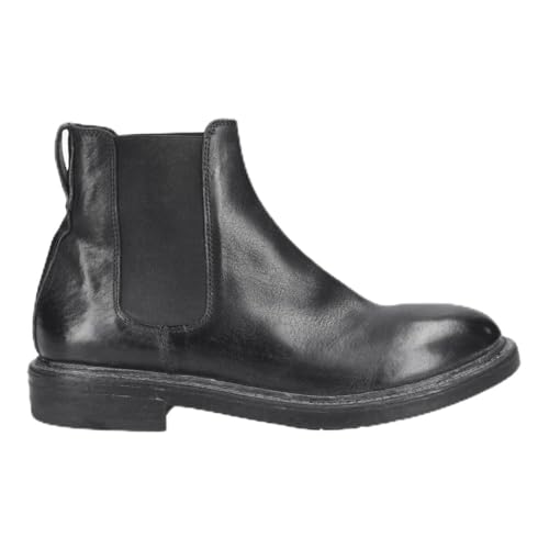 Moma Herren - Chelsea Boots 50306C-CU schwarz 47 von Moma