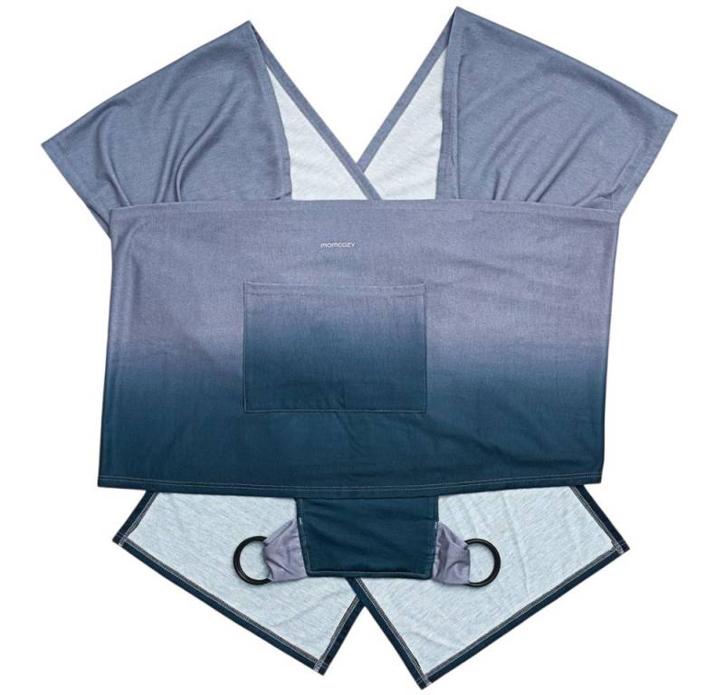 Momcozy Tragetuch CR011-DU12NB-A - Babytragetuch - blau von Momcozy
