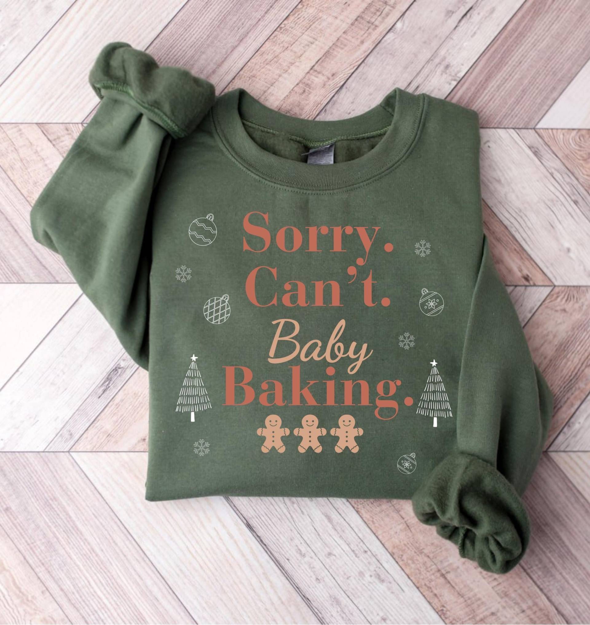 Mama To Be Shirt, Schwangerschaft Süßes Lebkuchen Weihnachten Sweatshirt, Geschenk Für Schwangerschaft, Lustiges Baby Offenbaren, 2026 von Momentevoll