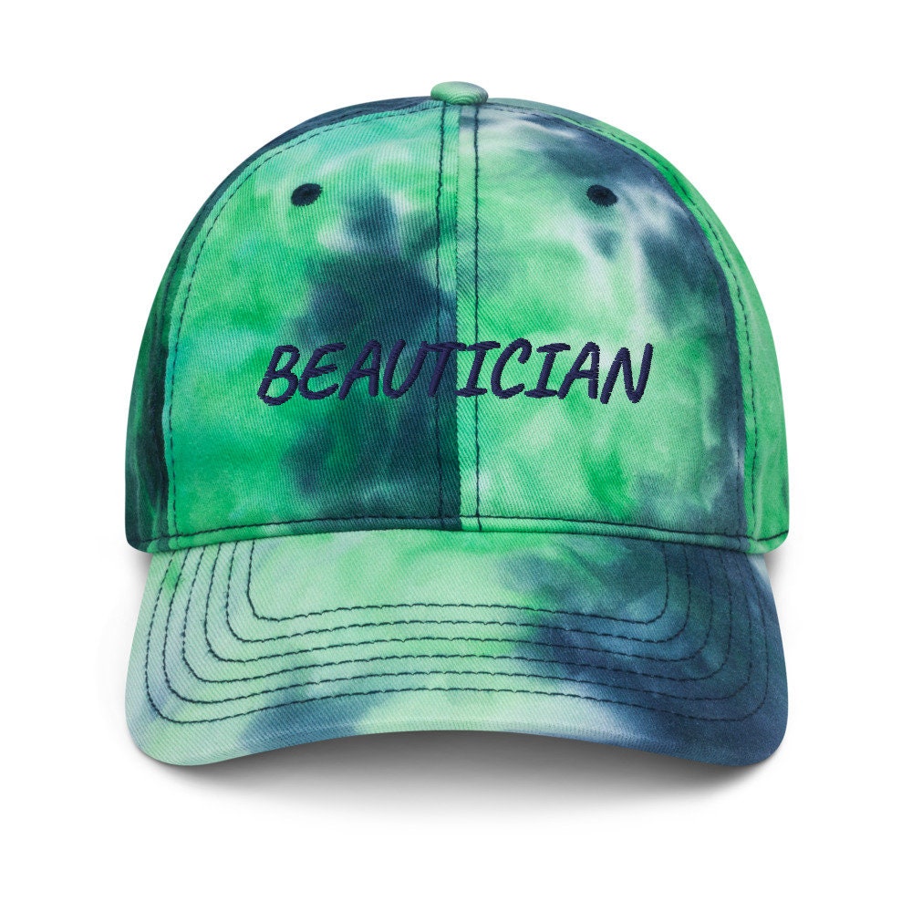 Beautician Tie Dye Baseball Hut Womens Hüte Und Mützen Mehr Streetwear Professionelle Arbeit Für Frauen Vintage Caps von MomentsJust4You