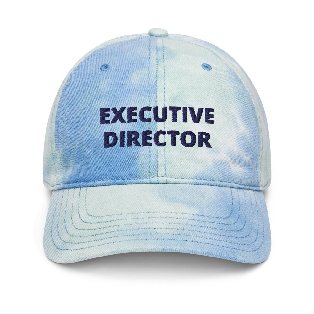 Executive Director Tie Dye Hut Professionelle Unisex Arbeitshut Für Männer Und Frauen Custom Bestickt Baseball Trucker Caps Zubehör von MomentsJust4You