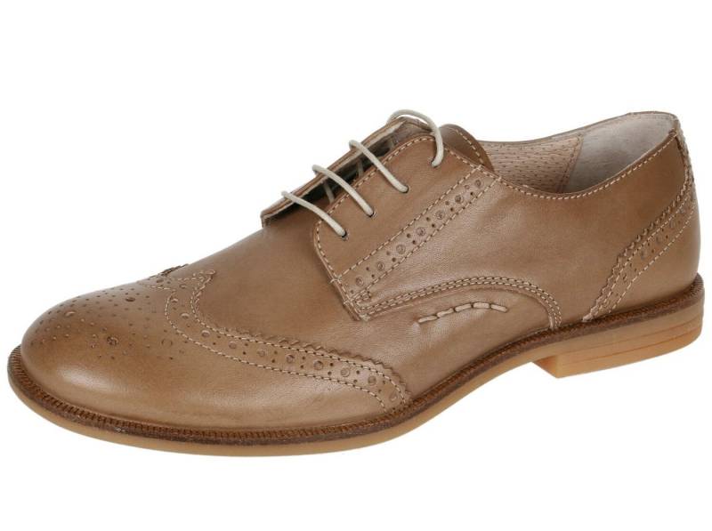 Momino Momino 1730N-31324 Schnürer Halbschuh Budapester Leder Schnürschuh von Momino