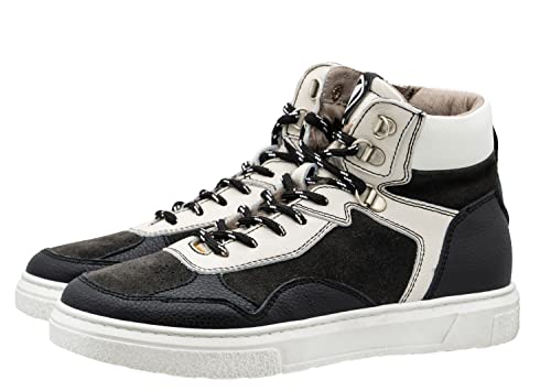 Momino Sneaker 4150 Wintersneaker Lammfell high top Leder, Schuhgröße:EUR 38 von Momino