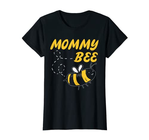Damen Mommy Bee Imker Mama Mutter Imkerei Matching Family T-Shirt von Mommy Bee Family Costume