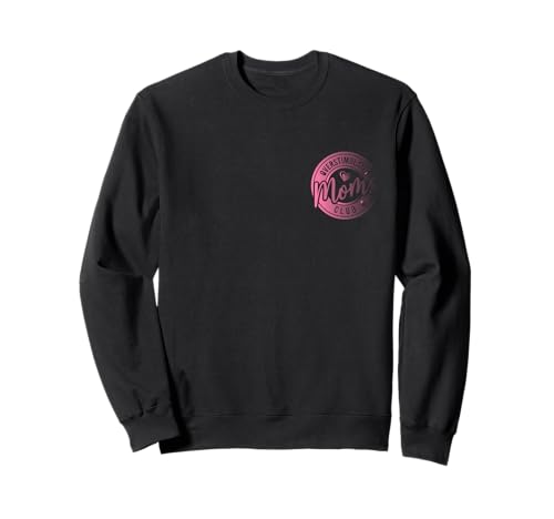 Overstimulated Moms Club Groovy Mama Humor Taschengrafik Sweatshirt von Mommy Life Pun Birthday & Mother's Day Apparel
