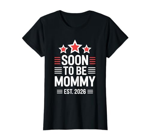 Mama Wird Bald geladen und Wird Mama Est. 2026 T-Shirt Mama Wird Bald geladen und Wird Mama Est. 2026 T-Shirt von Mommy Loading Soon To Be Mommy Est. 2026