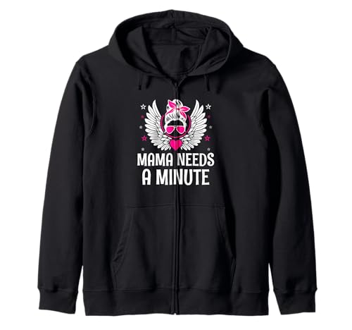 Mama braucht eine Minute Mama Sprüche Mutter Zitate lustig Kapuzenjacke Mama braucht eine Minute Mama Sprüche Mutter Zitate lustig Kapuzenjacke von Mommy Statement Humor Parents Phrase