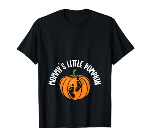 Mommy's Little Pumpkin Halloween Schwangere Mutter Zukunft Mama T-Shirt von Mommy's Little Pumpkin Halloween Pregnancy Reveal