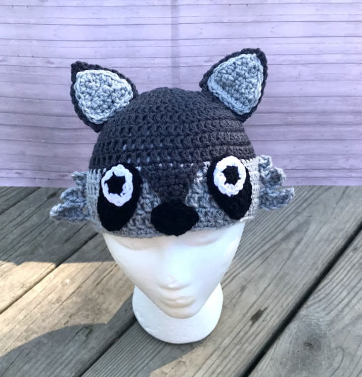 Gehäkelte Waschbär Mütze von MommyAndMeCrochet18