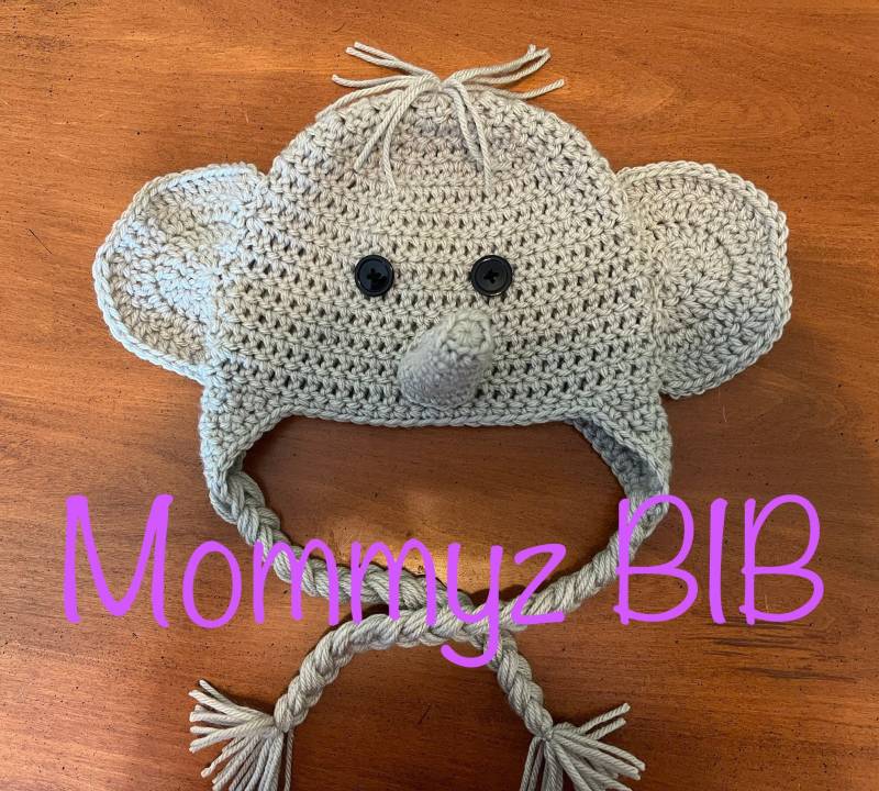 Elefant Beanie/strickmütze Elefant Beanie/strickmütze von MommyzBIB2011