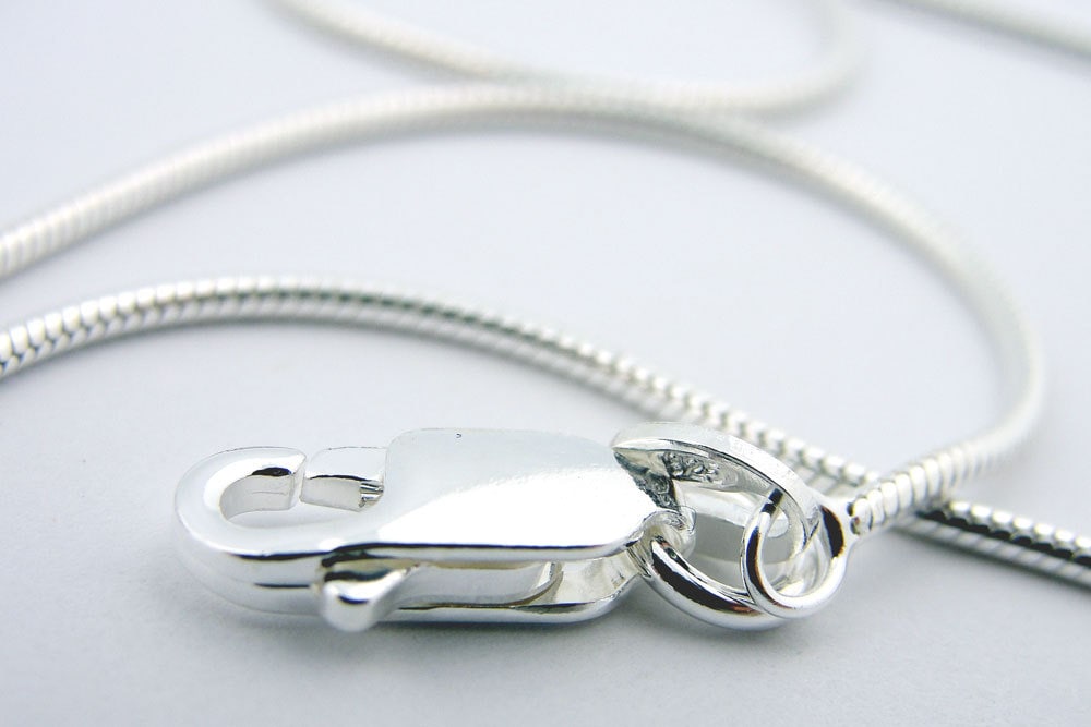 Schlangenkette Aus 925Er Silber | 1.2mm Schlangenkette Aus 925Er Silber | 1.2mm von MomoGlassworks