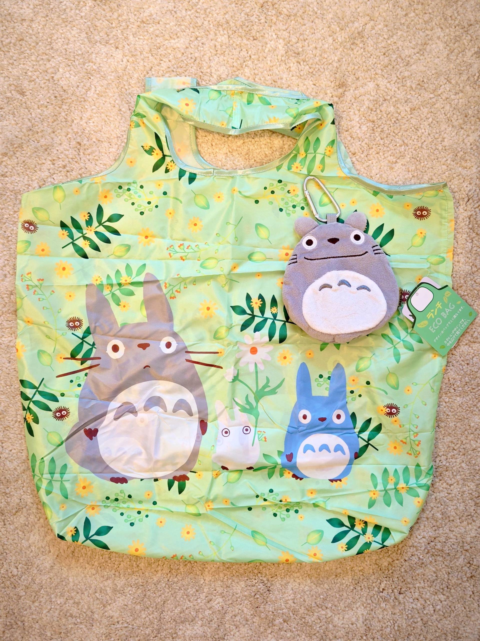 Original Japan Studio Ghibli Foldable Eco Bag Shopper - My Neighbour Totoro Original Japan Studio Ghibli Foldable Eco Bag Shopper - My Neighbour Totoro von Momodax