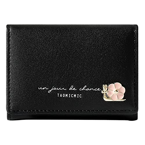 Damen Geldbeutel Klein Geldbeutel Frauen Karten Portemonnaie Portemonnaie Damen RFID Schutz Geldtasche Klein Damen mit Münzfach Kleines Portemonnaie Brieftasche Slim Wallet Kurzer Geldbeutel von Momolaa