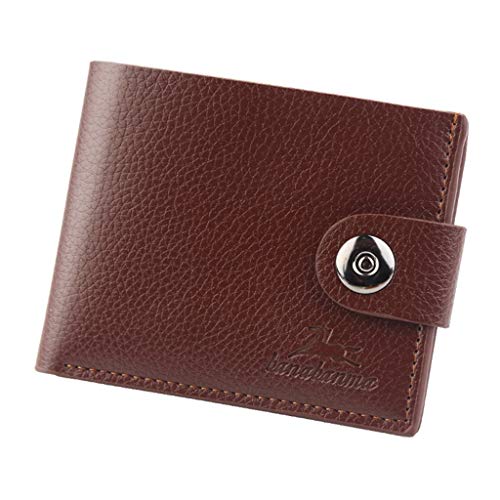 Momolaa Geldbörse Herren Klein Geldbeutel Männer Herrengeldbeutel Portemonnaie für Männer Karten Portemonnaie Herrenbörse Smart Wallet Brieftasche Wallet Portmonee Portmonaise Geldtasche RFID Schutz von Momolaa